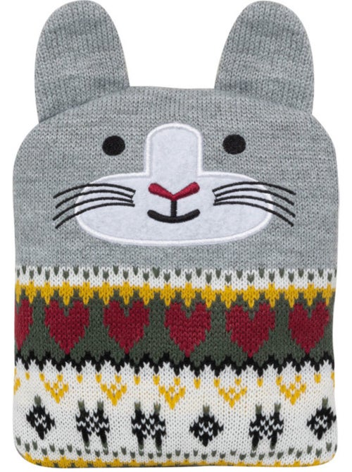 Bouillotte doudou 2 en 1 en forme de lapin - Kiabi