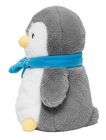 Bouillotte doudou 2 en 1 en forme de manchot