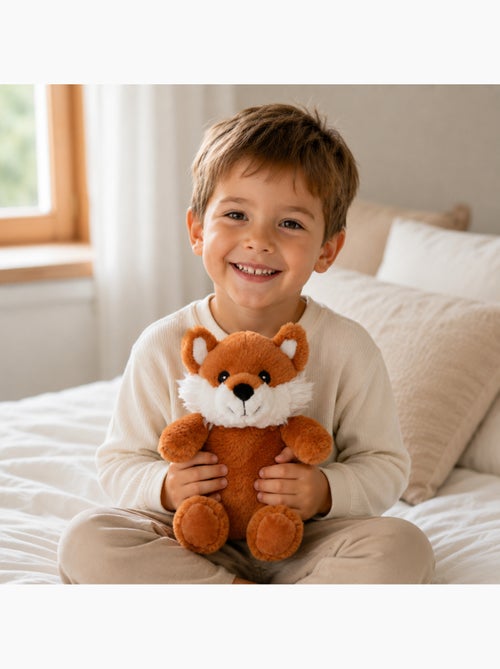 Bouillotte doudou 2 en 1 en forme de renard - Kiabi