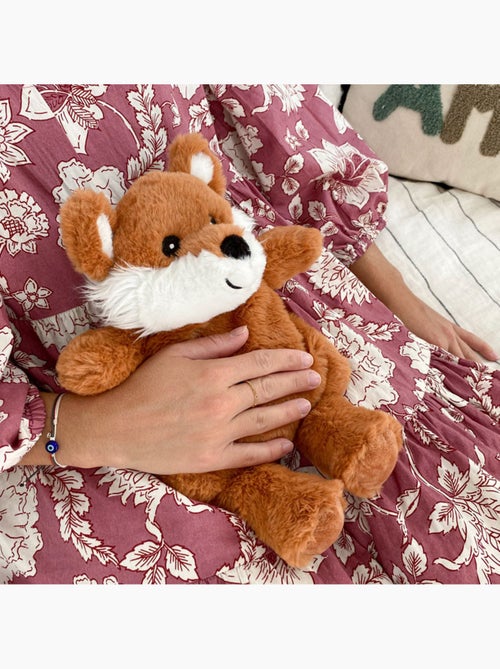 Bouillotte doudou 2 en 1 en forme de renard - Kiabi