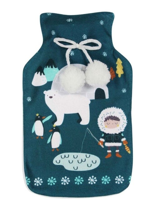 Bouillotte enfant avec housse polaire 2L Igloo - Kiabi Bouillotte enfant avec housse polaire 2L Igloo - Kiabi