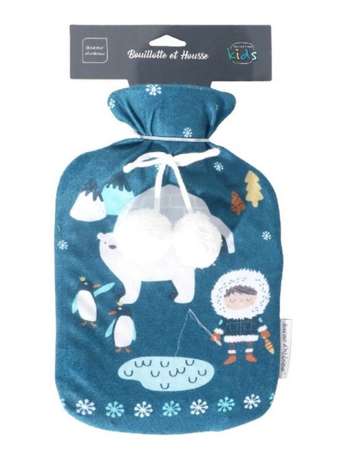 Bouillotte enfant avec housse polaire 2L Igloo - Kiabi Bouillotte enfant avec housse polaire 2L Igloo - Kiabi