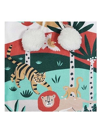 Bouillotte enfant avec housse polaire 2L Lionceau
