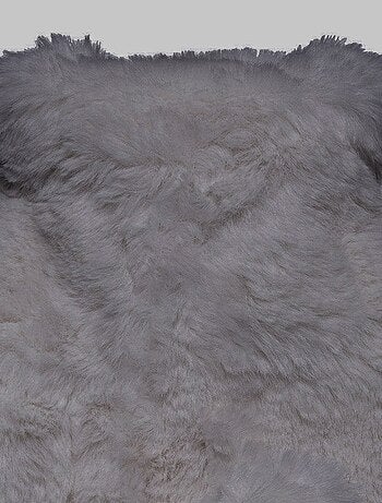 Bouillotte fausse fourrure 280 ml gris