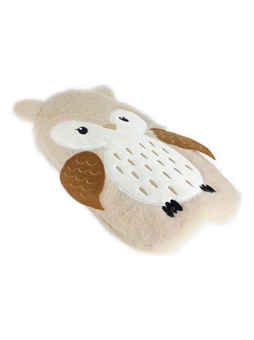 Bouillotte hibou en fourrure pour enfant - Kiabi