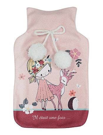 Bouillotte + housse polaire Petite biche