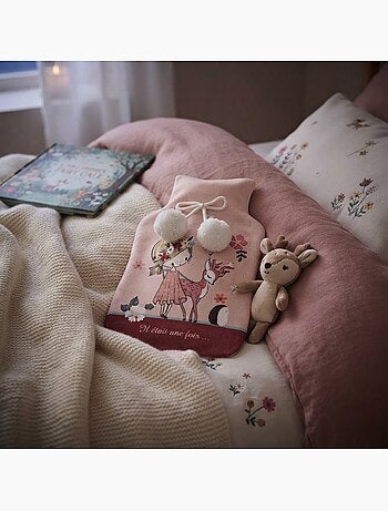 Bouillotte + housse polaire petite biche