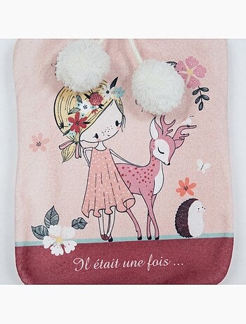 Bouillotte + housse polaire petite biche