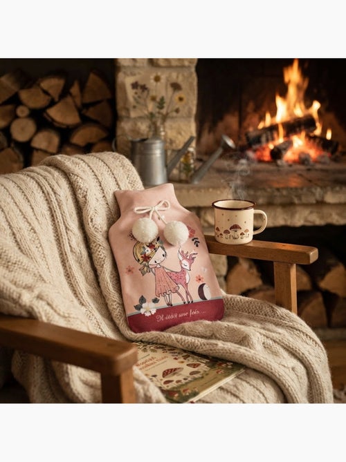 Bouillotte + housse polaire petite biche - Kiabi Bouillotte + housse polaire petite biche - Kiabi