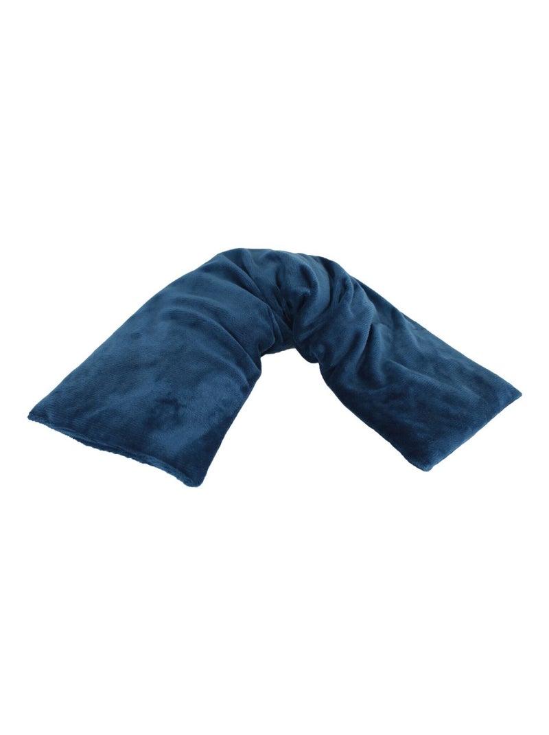 Bouillotte longue chauffante - Vivezen Bleu - Kiabi