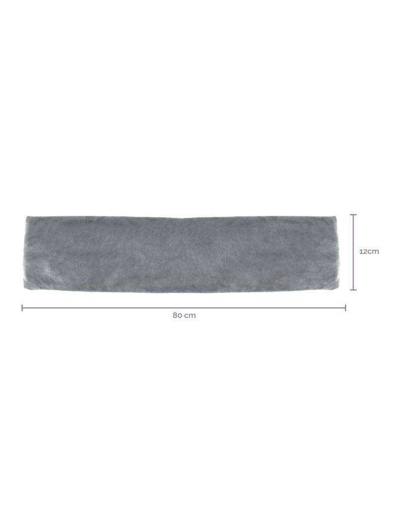 Bouillotte longue chauffante - Vivezen Gris - Kiabi