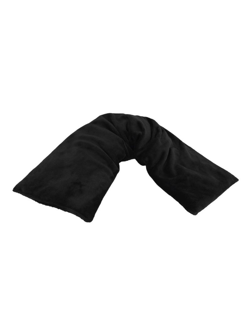 Bouillotte longue chauffante - Vivezen Noir - Kiabi