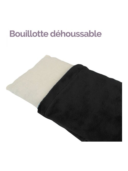 Bouillotte longue chauffante - Vivezen - Kiabi