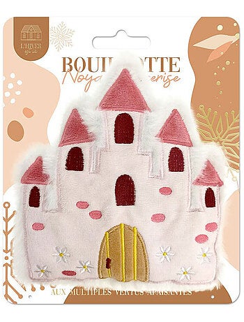 Bouillotte noyaux de cerise château de princesse