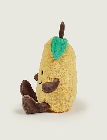 Bouillotte Peluche déhoussable Citron COSY PLUSH