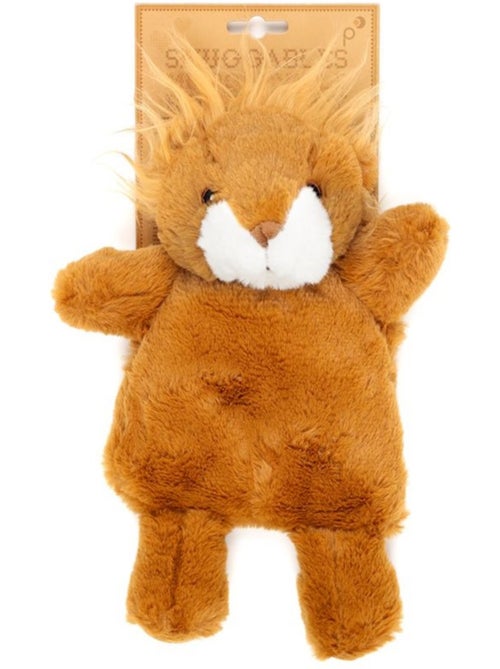 Bouillotte peluche Lion micro-ondes - Kiabi