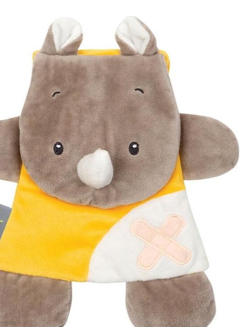 Bouillotte rhinocéros Buddiezzz Jaune - Kiabi