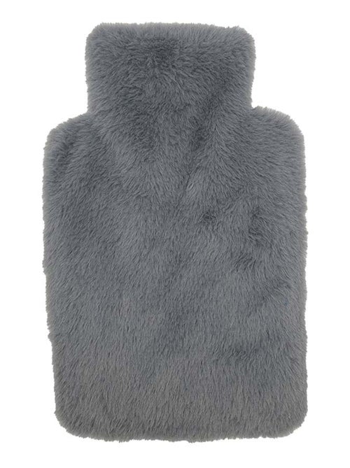 Bouillotte sèche billes de céramiques avec housse en fourrure - Kiabi