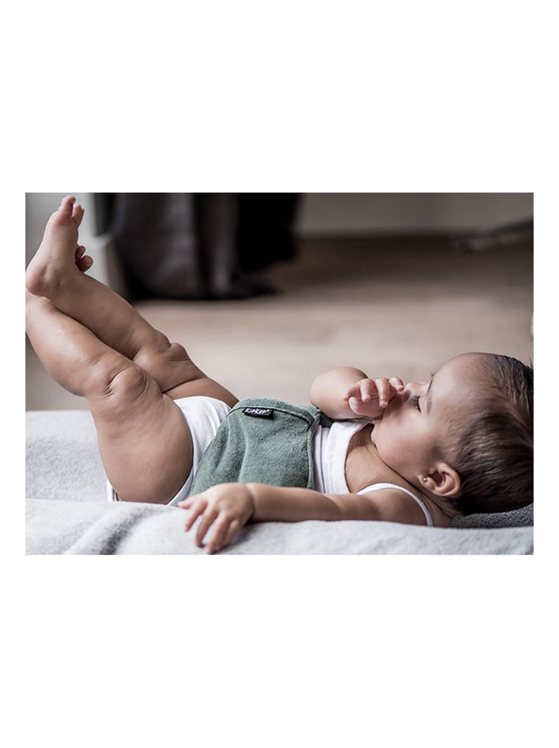 Bouillotte sèche déhoussable aux graines de lin - Calming Green Vert - Kiabi