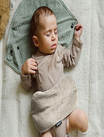 Bouillotte sèche déhoussable aux graines de lin - Cookie