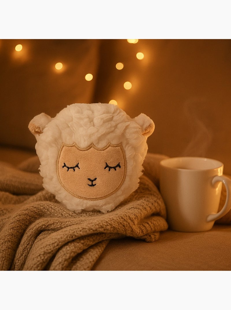 Bouillotte sèche en forme de mouton Stop Bobo Blanc - Kiabi