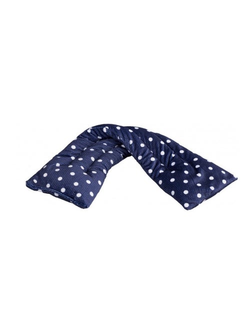 Bouillotte tour de cou Bleu à pois - Made in France - Kiabi