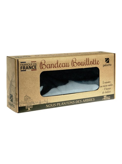 Bouillotte tour de cou Bleu nuit - Made in France - Kiabi