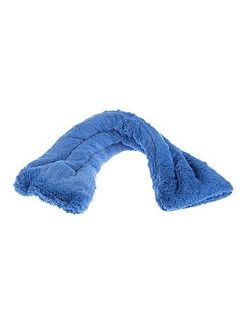Bouillotte tour de cou Bleu Roi - Made in France