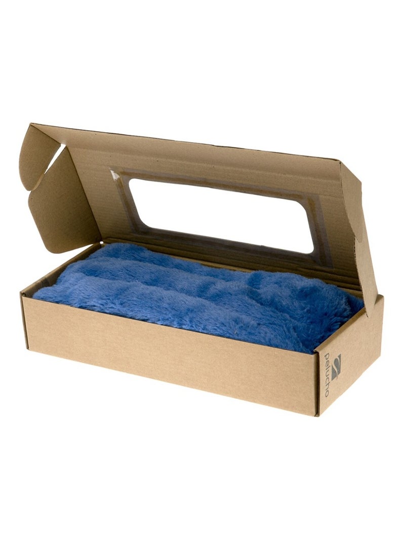 Bouillotte tour de cou Bleu Roi - Made in France Blanc Bleu marine - Kiabi