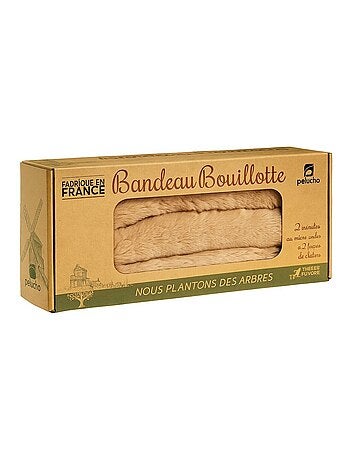 Bouillotte tour de cou Caramel - Made in France