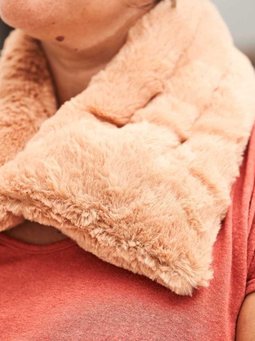 Bouillotte tour de cou Caramel - Made in France - Kiabi