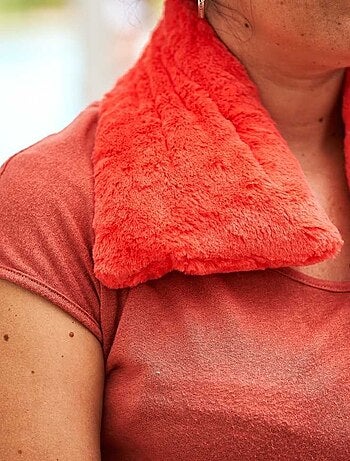 Bouillotte tour de cou Corail - Made in France