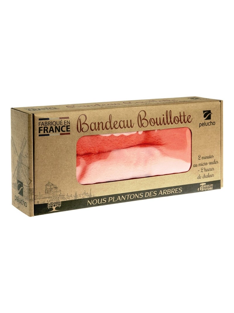 Bouillotte tour de cou Corail - Made in France Orange - Kiabi