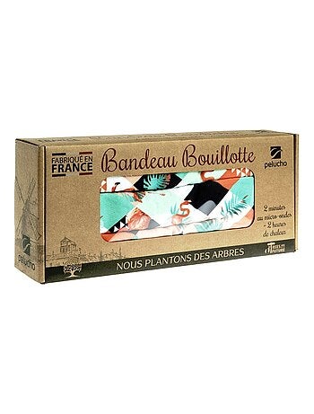 Bouillotte tour de cou Géométrique - Made in France