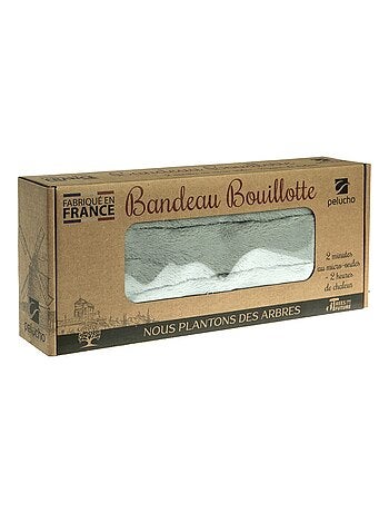 Bouillotte tour de cou Gris - Made in France