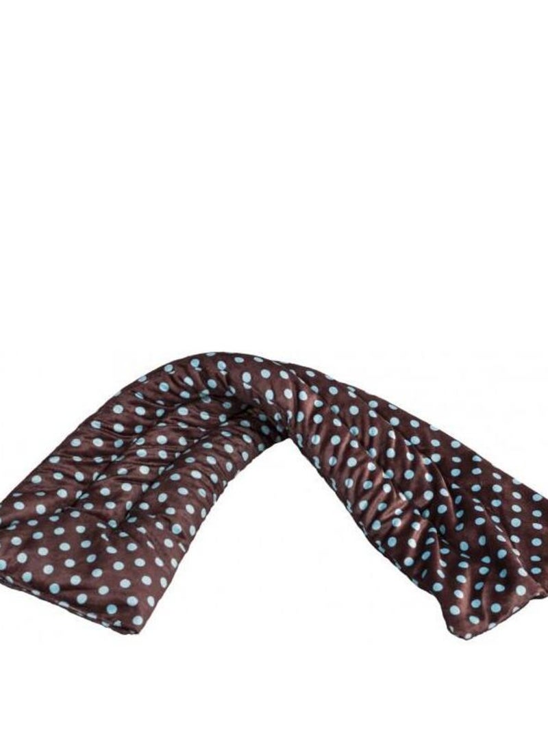 bouillotte tour de cou Marron pois - Made in France Marron - Kiabi