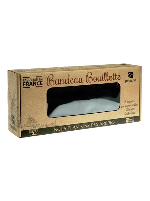 Bouillotte tour de cou Noir - Made in France - Kiabi