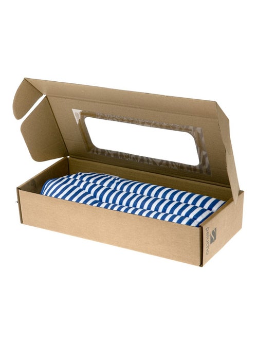 Bouillotte tour de cou Rayé bleu - Made in France - Kiabi