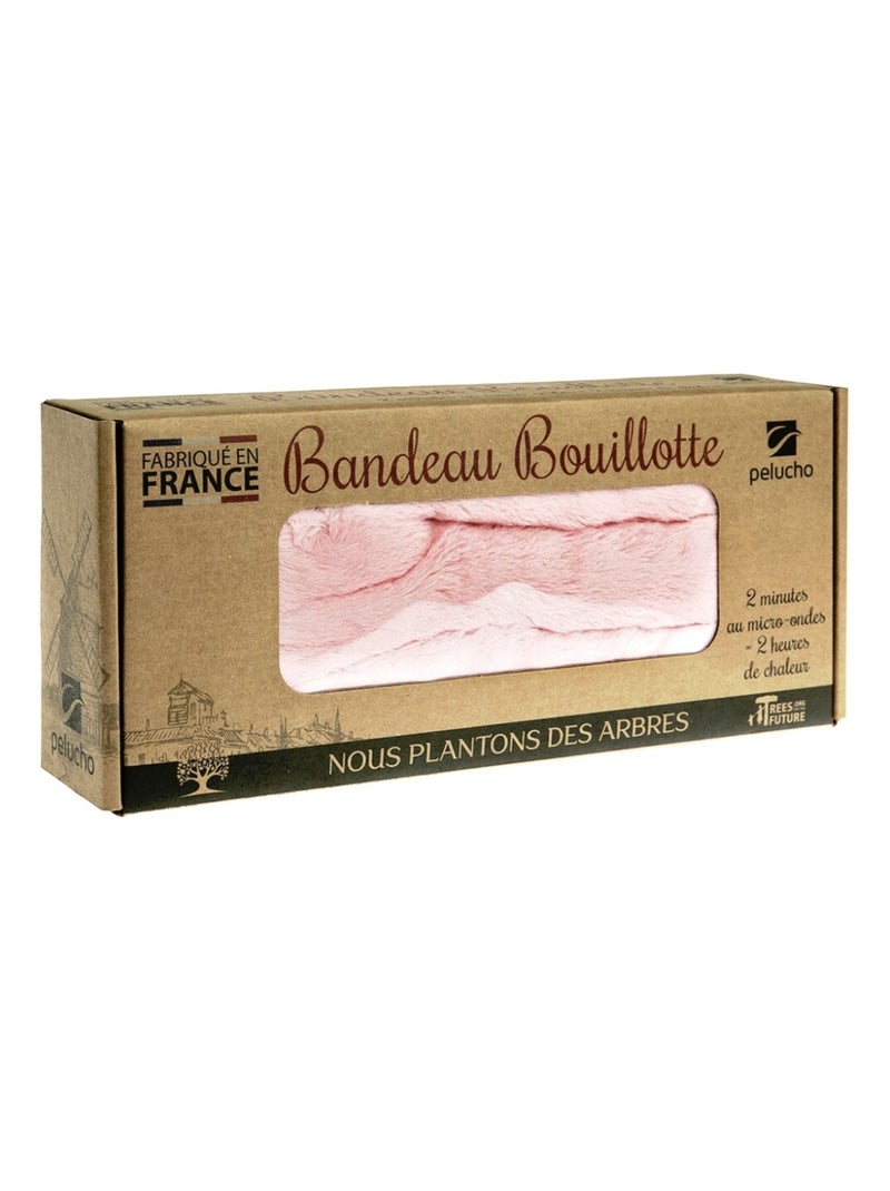 Bouillotte tour de cou Rose - Made in France Rose - Kiabi