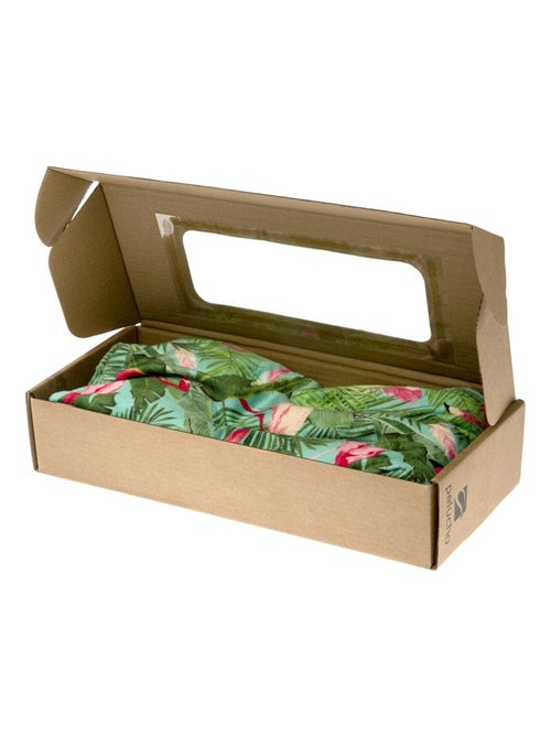 Bouillotte tour de cou Tropical vert - Made in France - Kiabi