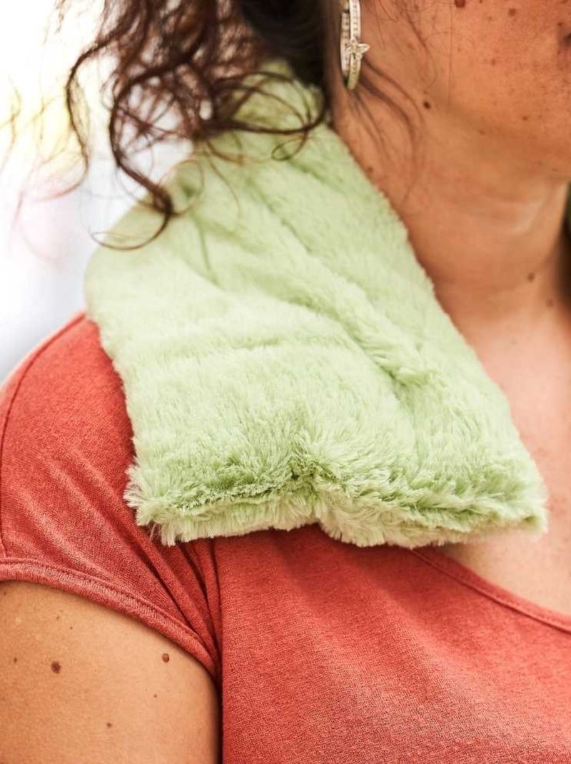Bouillotte tour de cou Vert Pastel - Made in France Vert - Kiabi