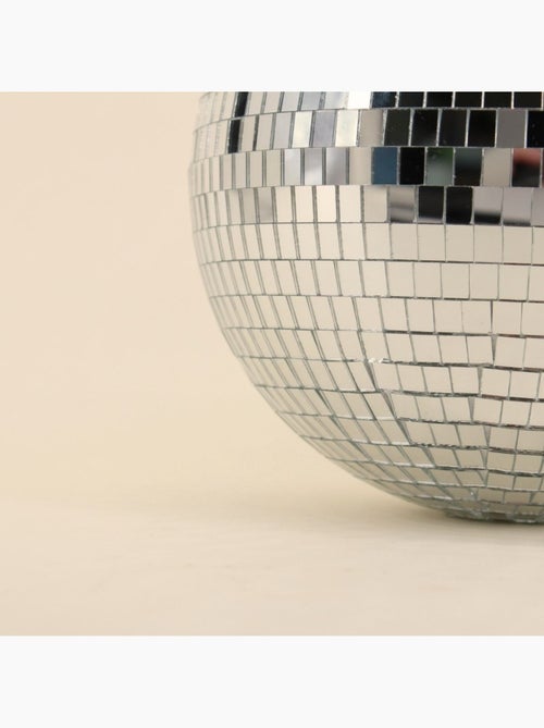 Boule à facettes miroir 25cm - Kiabi