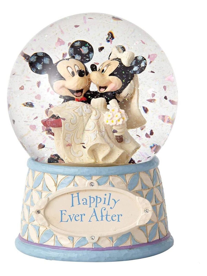 Boule à Neige Disney Mickey et Minnie Beige - Kiabi