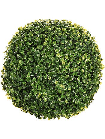 Boule de buis artificiel
