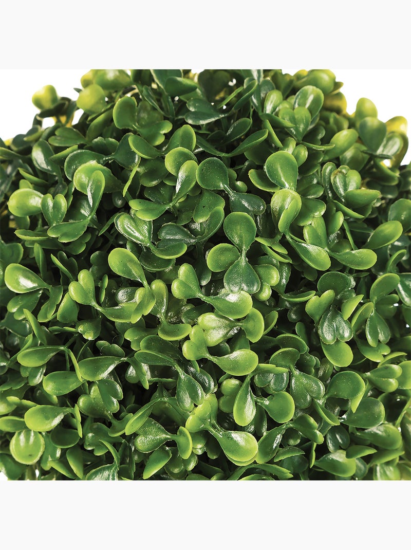 Boule de buis artificiel Vert - Kiabi