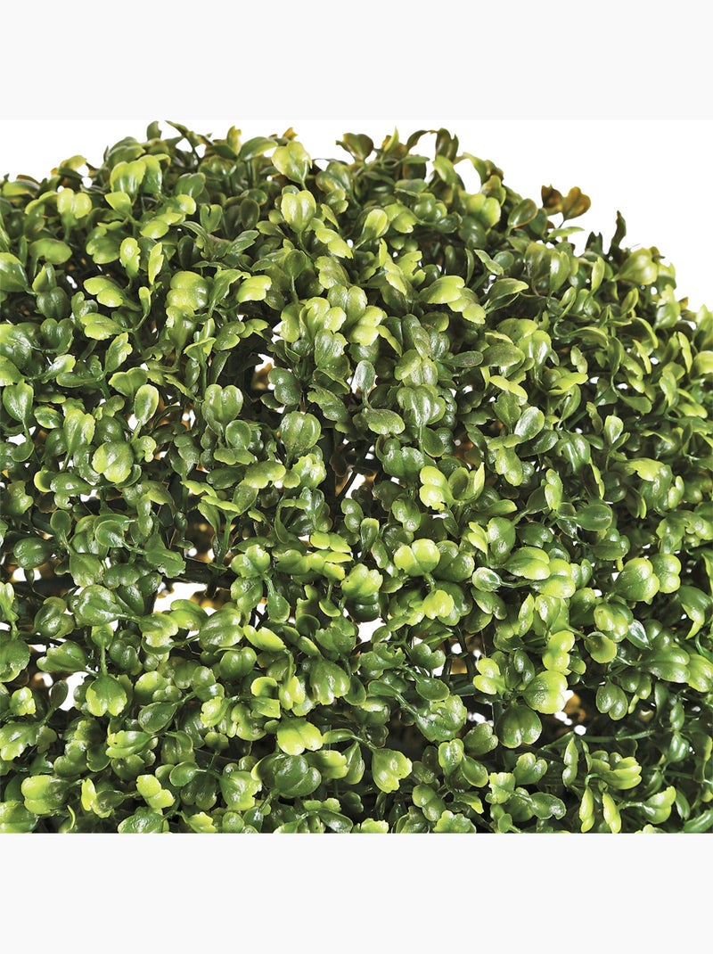 Boule de buis artificiel Vert - Kiabi