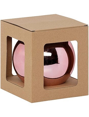 Boule de noêl 150mm rose