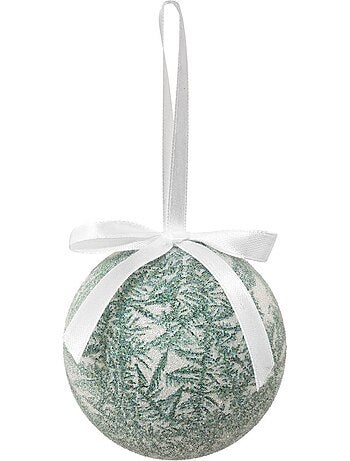 Boule de noël 75mm givre