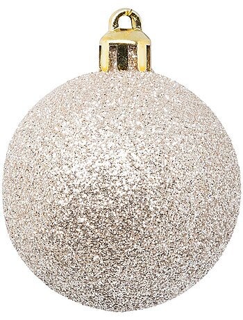 Boule de noël 50 mm x 5 olive