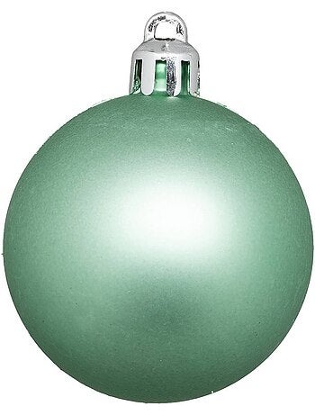 Boule de noël 50 mm x 5 olive
